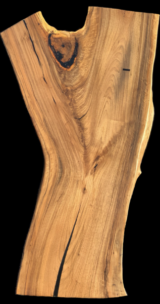 English Walnut 46” x 15-27” $500