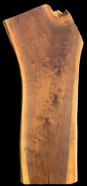 Black Walnut 52” x 14-22” $450