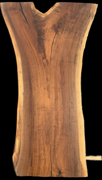 Black Walnut 72” x 25-47” $1600